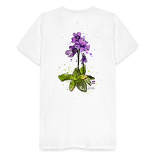 Load image into Gallery viewer, Carniflor Shirt - Floral Attraction (Backprint) - weiß
