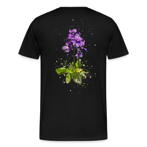 Carniflor Shirt - Floral Attraction (Backprint) - Schwarz