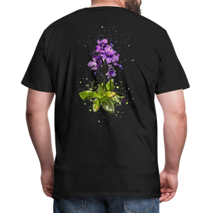 Carniflor Shirt - Floral Attraction (Backprint) - Schwarz