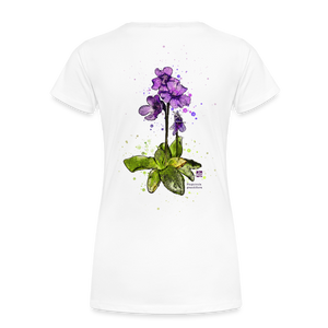Carniflor Shirt - Floral Attraction (Backprint Women) - weiß