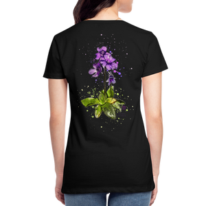 Carniflor Shirt - Floral Attraction (Backprint Women) - Schwarz