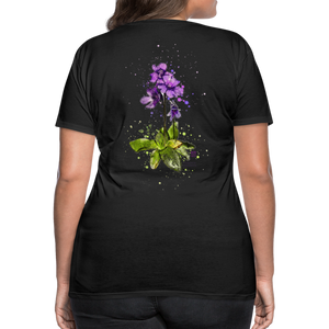 Carniflor Shirt - Floral Attraction (Backprint Women) - Schwarz
