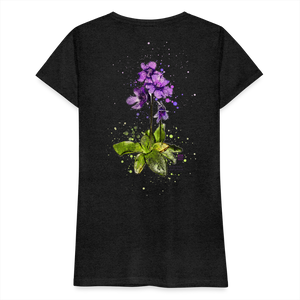 Carniflor Shirt - Floral Attraction (Backprint Women) - Anthrazit