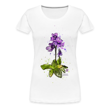 Load image into Gallery viewer, Carniflor Shirt - Floral Attraction (Frontprint Women) - weiß
