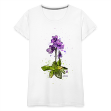 Load image into Gallery viewer, Carniflor Shirt - Floral Attraction (Frontprint Women) - weiß
