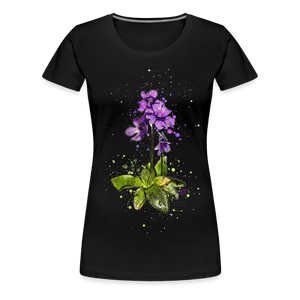 Carniflor Shirt - Floral Attraction (Frontprint Women) - Schwarz